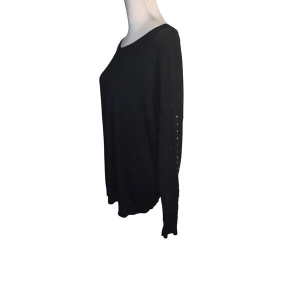 Magnolia Grace womens XXL long sleeve Gromit accent stretchy micro ribbed top - Picture 5 of 9